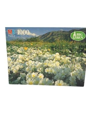 1996 Big Ben 1000 Piece Anza Borrego Desert State Park Jigsaw Puzzle, New in box